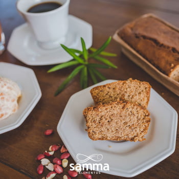 Bolo de Amendoim - sem Glúten e Leite -  300g