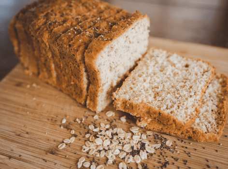 Pão de forma Sem Glúten, Açúcar e Conservante - Integral  - 450g - Aveia + Chia - ( Congelado)