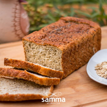 Pão de Forma sem glúten - Aveia e Chia 450g